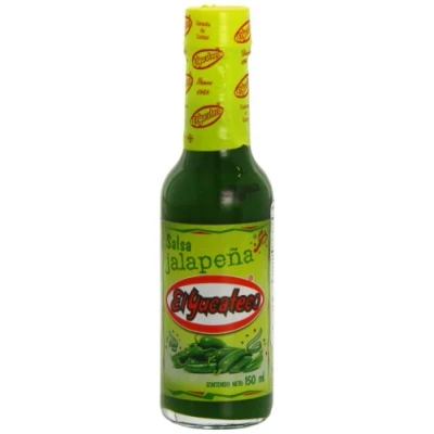 Image of MexGrocer El Yucateco Jalapeno Salsa 150 ml (Pack of 2)