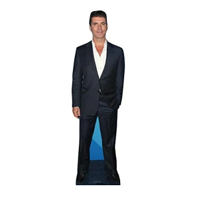 Image of Star Cutouts Cut Out of Simon Cowell