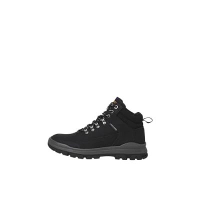 Image of JACK &amp; JONES Men&#039;s Jfwimperial PU Boot, Charcoal, 9 UK