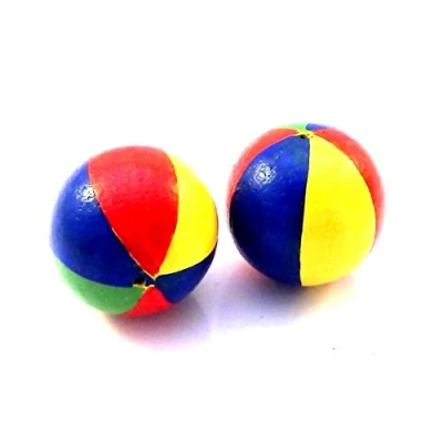 Image of Melody Jane Dolls House Beach Balls Miniature 1:12 Scale Garden Game Accessory