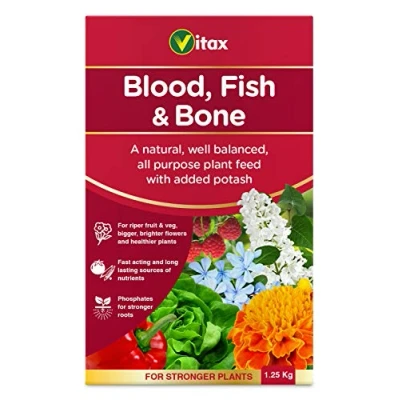 Image of Vitax Ltd Blood Fish &amp; Bone Fertiliser, 1.25kg