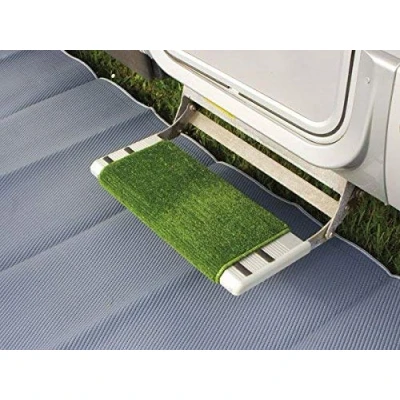 Image of Fiamma Green Clean Step Cover Mat Motorhome Caravan Campervan 04593 01