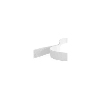 Image of Hook And Loop Tape Self Stick 20mm: White