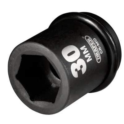 Image of Draper Expert HI TORQ� 6 Point Impact Socket, 1&quot; Sq. Dr., 30mm