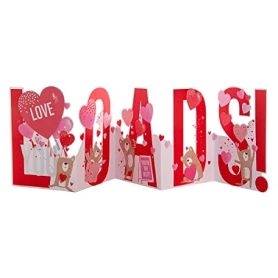 Image of Hallmark Valentine&#039;s Day Card for One I Love Contemporary Pull Out Design