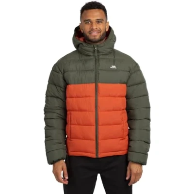 Image of Trespass Mens Padded Jacket Casual Winter Coat Oskar