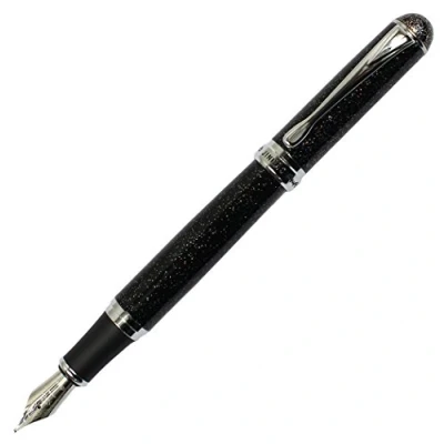Image of Gullor Advanced Jinhao Medium Fountain Pen X750 Black Night Sky Pattern