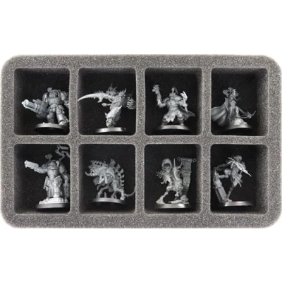 Image of Feldherr HS050A121 foam tray compatible with Space Marines 8 compartments