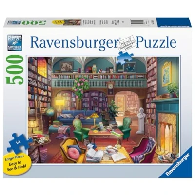 Image of Ravensburger Dream Library 500 Piece Jigsaw Puzzles for Adults and Kids Age 10 Years +