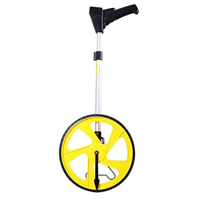 Image of TOPWAY Digital Distance Measuring Wheel 9999.9m with Telescopic Handle 70 100cm, LCD Display and Storage Bag, for Road Land Trundle 311194