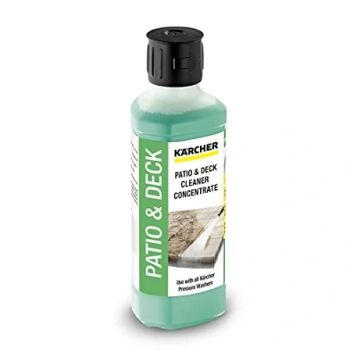 Image of KARCHER Genuine Patio + Deck Pressure Washer Cleaner Detergent Fluid (Mixes up to 5L)