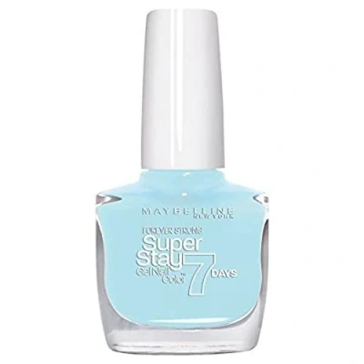 Image of Maybelline SuperStay 7 Days Gel 20 Uptown Blue Nail Polish 10ml