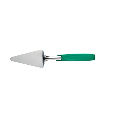 Image of MasterClass MCCAKESERVGRN Colour Coded Catering Quality Stainless Steel Cake Slicer / Server, 32 cm (12.5&quot;) Green (Vegetarian)