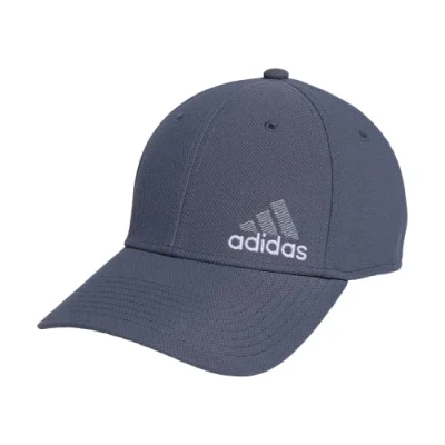 Image of adidas Men&#039;s Release 3 Structured Stretch Fit Cap, Onix Grey/Light Grey/White, L XL