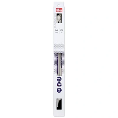 Image of Prym 190 312 Single Point Ergonomic Knitting Needle 9mm/30cm, White, One Size