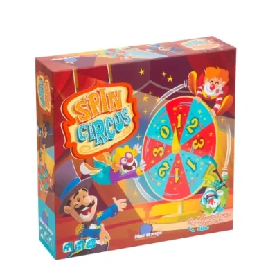Image of Blue Orange Spin Circus Board Game Ages 4+ 2 5 Players 10 Minutes Playing Time
