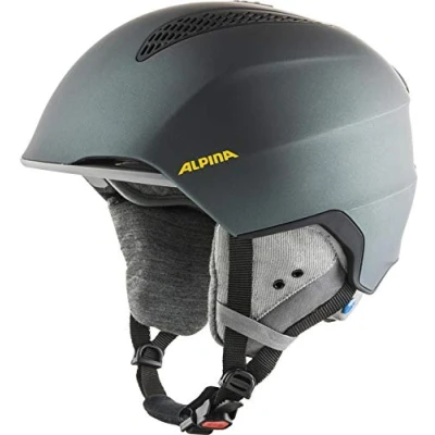 Image of ALPINA Unisex Adult, GRAND LAVALAN ski helmet, moss green curry matt, 54 57 cm