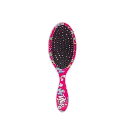 Image of WetBrush Original Detangler Happy Hair UltraSoft Bristles Ergonomic Handle Suitable for All Hairtypes Smiley Pineapple