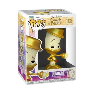 Image of Funko POP! Disney: Beauty and the Beast Lumiere Collectable Vinyl Figure Gift Idea Official Merchandise Toys for Kids &amp; Adults Movies Fans