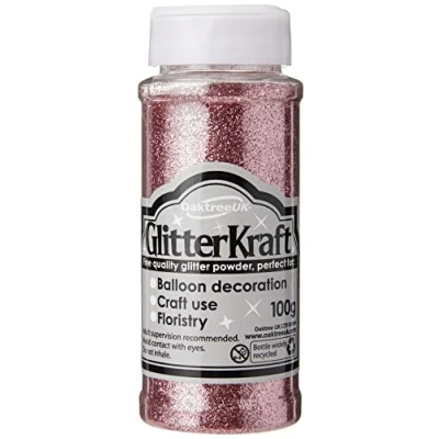 Image of ELEGANZA 25155 Fine Quality Glitter, Light Pink, 3 x 9 cm