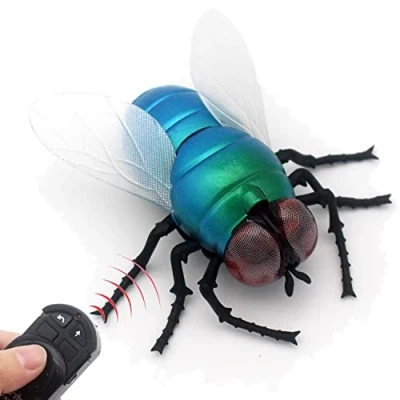 Image of Escomdp RC Fly Animal Toy Remote Control Mosca Realistic Electric Electronic Fake Insect Car Vehicle Kids Birthday Gifts