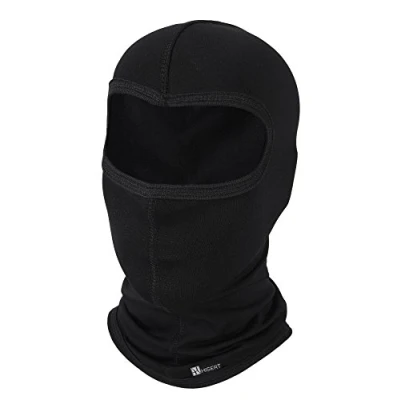 Image of Hisert Silverplus Thermoactive HR 13 Balaclava Ski Mask Black