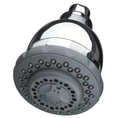 Image of Culligan WSH C125 Wall Mounted Filtered Showerhead with Massage, Chrome, 10,000 Gallon