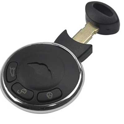 Image of PHONILLICO Car Key Replacement For BMW Mini Cooper S One D Clubman Countryman Flip Keychain with 3 Buttons Blade