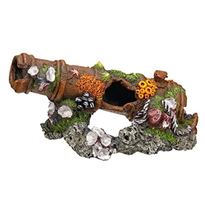 Image of Nobby Cannon Aquarium Ornaments, 24 x 11.5 cm