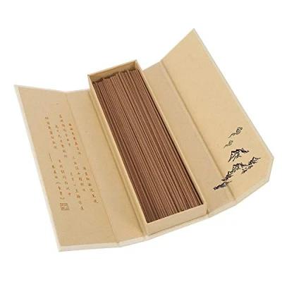 Image of Incense Sticks, 180pcs/pack Oriental Buddha Buddhist Aroma Nature Sticks + Case Sandalwood for Home(#1)
