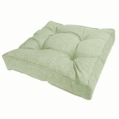 Image of POKAR Garden Cushions Patio Chair Rattan Outdoor Furniture Cushion Bench Sofa Pallet Pillow 70x70x10 cm, Green