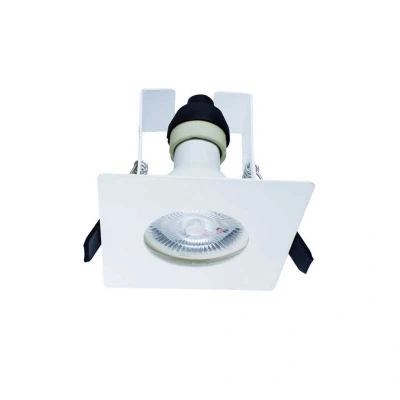 Image of Integral EvoFire Downlight GU10 Matt White Square IP65 Insulation Coverable