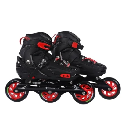 Image of Endless EL1033 Inline Adjustable Skates Aluminium Chassis and 100 mm PU Three Wheels With ABEC 9 Bearings Indoor Outdoor
