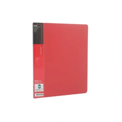 Image of Recycology Display Book Wing with 20 Pockets Red