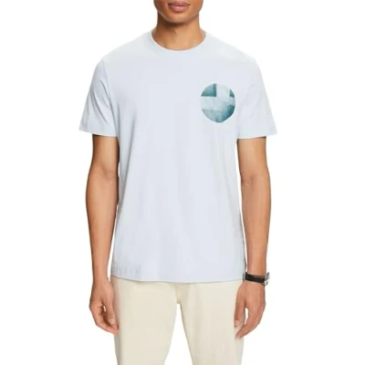 Image of ESPRIT Men&#039;s 024ee2k332 T Shirt, 440/Light Blue, M