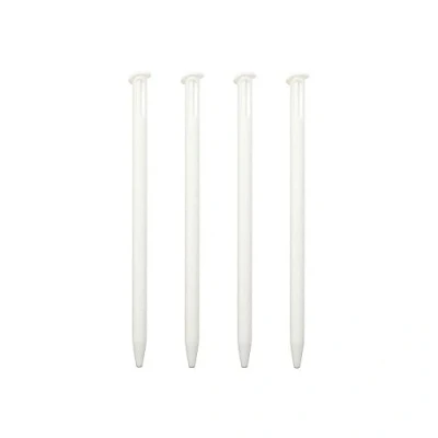 Image of 4x White Replacement Stylus Touch Screen Pens, Compatible with Nintendo NEW 3DS (NEW Smaller version)