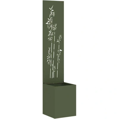 Image of Olive green Cold rolled steel vidaXL