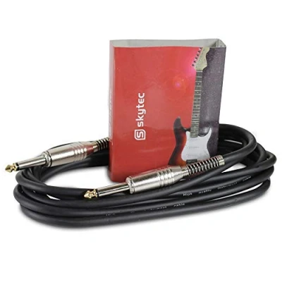 Image of Skytec 6.35mm Jack To Male Audio Cable 3m