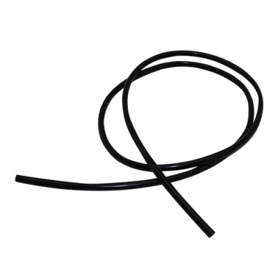 Image of iMeistek Silicone Tube, 6mm ID X 8mm OD 2M, Flexible Tubing Water Air Hose Pipe for Pump Transfer Black