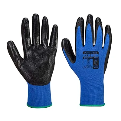 Image of Portwest A320 ANSI Nitrile Foam Dexti Grip Glove Blue, X Large