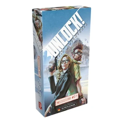 Image of Asmodee Unlock! Mission #7, Connoisseur Game, Puzzle German