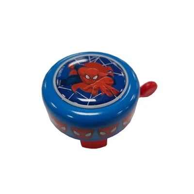 Image of Kubbinga Unisex Child Marvel Spider man Bicycle Bell Blue, One Size