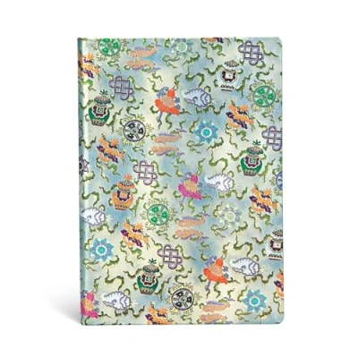 Image of Hardcover Journals, Shankha, Lined: Lined Midi (Sacred Tibetan Textiles)