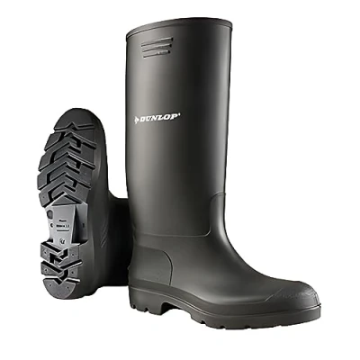Image of Dunlop Pricemastor PVC Welly / Womens Boots (4 UK) (Black)