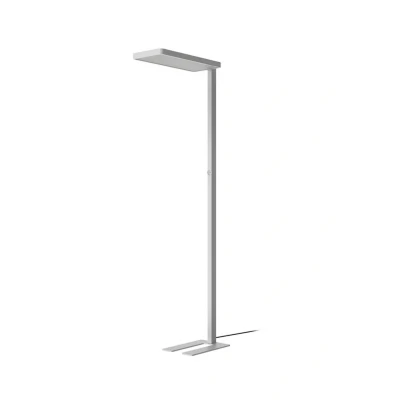 Image of Arcchio LED floor lamp Timon, 54W, silver, height 195 cm