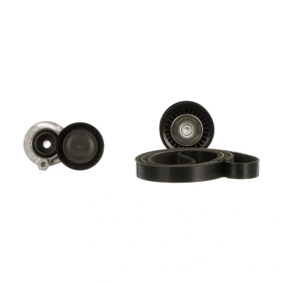 Image of 117204246R V ribbed belt set GATES K076PK1163 NISSAN: Qashqai 2, RENAULT: Megane 4, Kadjar, Kangoo II / Grand Kangoo, DACIA: SANDERO 2