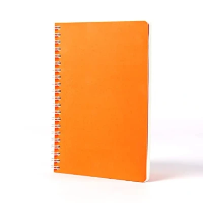 Image of Jumble and CoJumble &amp; Co Convo B6 Wiro Bound Ruled Notebook Burnt Out Orange