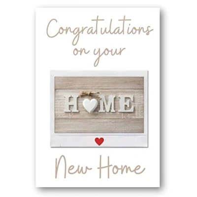 Image of Second Ave New Home Congratulations Card Greetings Design 2