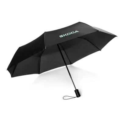 Image of Skoda 6U0087602 Pocket Umbrella black, standard size, Classic