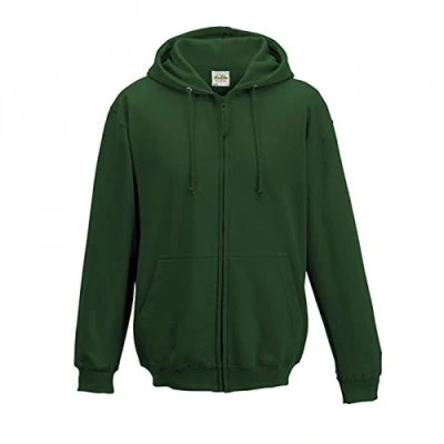 Image of Awdis Zoodie Men&#039;s Hooded Sweatshirt, Forest Green, L